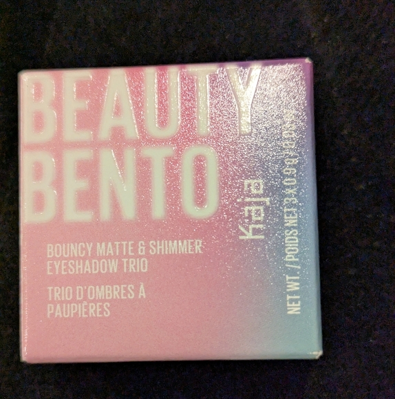 Kaja Beauty Bento Bouncy Shimmer Eyeshadow Trio in Chocolate Dahlia,NET 3 x 0.9G - Picture 7 of 8